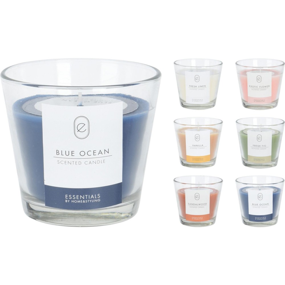 VASO VETRO C CANDELA 9X8 CM 6A